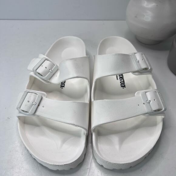 Birkenstock Arizona Eva Sandal White Regular Fit Men 10/EU43 0129421 NWOB - Picture 5 of 9